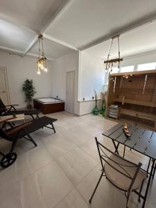 A seating area at House Orlando Még 37 kép