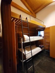 Palanda nebo palandy na pokoji v ubytování KYOMU Resort Hostel