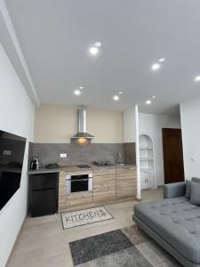 O bucătărie sau chicinetă la Appart'Hôtel Elite Forbach Centre +24 fotografii