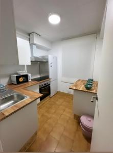 Kuchyň nebo kuchyňský kout v ubytování Raconet del mar