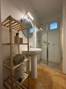 Koupelna v ubytování Raconet del mar