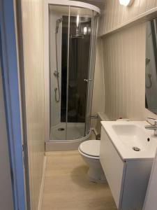 Phòng tắm tại Le Fishermen