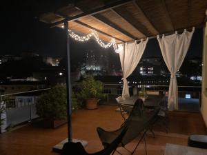 A balcony or terrace at Attico San Francesco