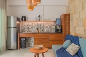 Η κουζίνα ή μικρή κουζίνα στο Kite Star - Duplo espaçoso por Carpediem