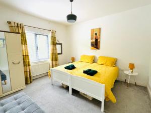 Postel nebo postele na pokoji v ubytování 湖景度假屋Lakeview Vacation Home