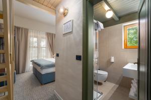 Koupelna v ubytování Boutique Hotel Paradiso