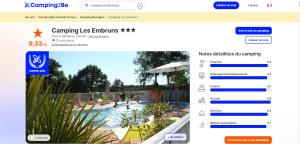 Fotografie z fotogalerie ubytování CAMPING LES EMBRUNS 3* v destinaci Camoël