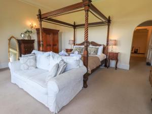 Postel nebo postele na pokoji v ubytování Domvs