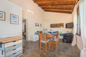 Kuchyň nebo kuchyňský kout v ubytování Yiannis Cottage