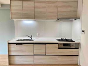 Kuchyň nebo kuchyňský kout v ubytování MA house 501