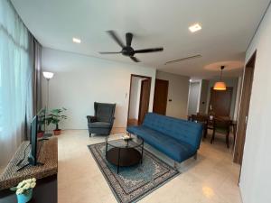 Area soggiorno di Vortex suites KLCC Pavilion view