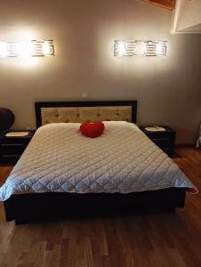 Postel nebo postele na pokoji v ubytování City View ROOM