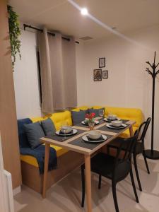 Posezení v ubytování Chalet nabij Oostende