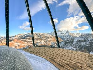 Γενική θέα στο βουνό ή θέα στο βουνό από  οργανωμένο κάμπινγκ