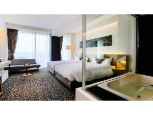 Postel nebo postele na pokoji v ubytování Garden Terrace Saga Hotels & Resorts - Vacation STAY 29694v + 51 fotografií