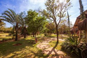 Zahrada ubytování Chalé Lumiar Home & Pousada em Lagoa Santa - MG