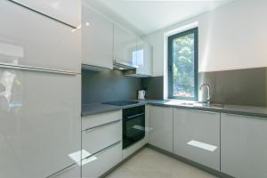 Kuchyň nebo kuchyňský kout v ubytování Family friendly seaside apartments Brela, Makarska - 6007