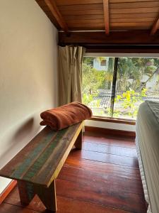 Postel nebo postele na pokoji v ubytování Loft Marrapaiá