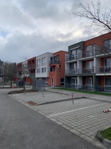Bygningen som leiligheten ligger i