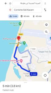 Bilde i galleriet til Beachfront Gorgeous Flat in Tangier i Tanger