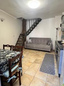 Χώρος καθιστικού στο Barcaioli's Home