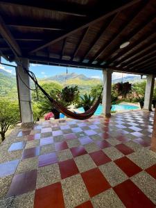 Bassein majutusasutuses Finca en Copacabana või selle lähedal
