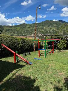 Laste mänguala majutusasutuses Finca en Copacabana