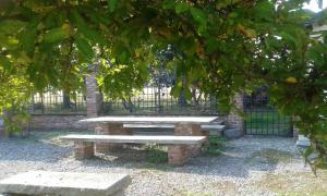 Zahrada ubytování B&B Cascina Baraggione