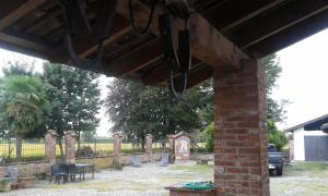 Zahrada ubytování B&B Cascina Baraggione