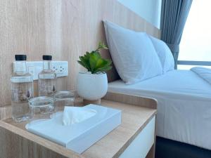 Postel nebo postele na pokoji v ubytování Prime Sleep by Miracle - Booked on Hourly Basis