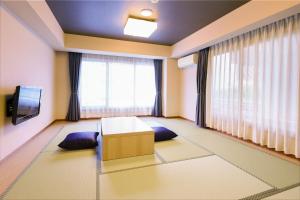 大江戸温泉物語 Premium あたみにあるベッド