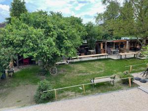 Zahrada ubytování Les Chambres de Laurette