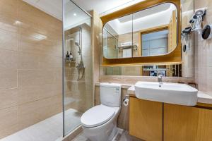 Koupelna v ubytování Raffles Executive Apartment - Guangzhou Huijin International Finance Center, Keyun Road Metro Station Branch-Canton Fair Free Shuttle + 37 fotografií