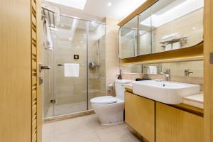 Vonios kambarys apgyvendinimo įstaigoje Raffles Executive Apartment - Guangzhou Huijin International Finance Center, Keyun Road Metro Station Branch-Canton Fair Free Shuttle