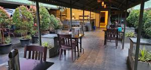 Hotel Mayo餐厅或其他用餐的地方