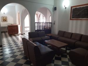 Istumisnurk majutusasutuses Hotel Victoria