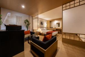 Posezení v ubytování AanK Hotel & Spa Pyeongtaek