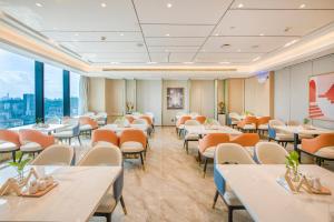 Posezení v ubytování Atour Hotel Guangzhou Yueqiao Branch