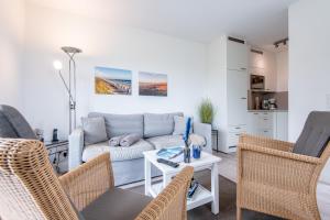 Posezení v ubytování Raantem Hüs Whg 1