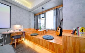 Nápoje v ubytování 笑脸里青年旅舍天府店 + 37 fotografií