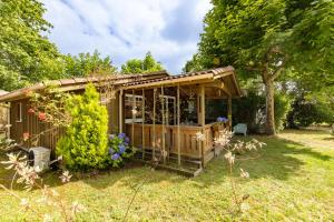 Zahrada ubytování Chalet du bassin d'Arcachon N°15