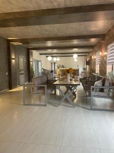 Et opholdsområde på Irbis Hostel