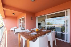Balkón alebo terasa v ubytovaní Gran terraza con vistas al mar