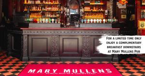 Lounge nebo bar v ubytování Mary Mullen's Rooms Eyre Square.