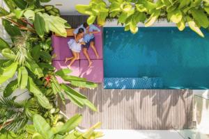 Zahrada ubytování Modern 3 BR Private Pool Villa ZN103