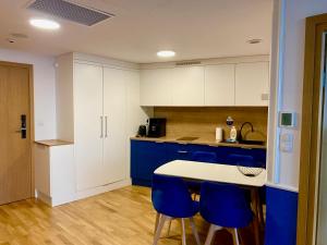 Kuchyňa alebo kuchynka v ubytovaní Seaside Park Apartament z widokiem na morze