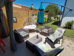 Zahrada ubytování Villa au cœur de la Camargue avec Piscine Privative