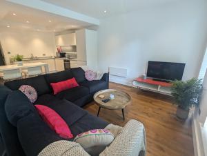 Η κουζίνα ή μικρή κουζίνα στο Luxury Harrogate City Centre Apartment with free parking