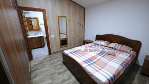 Postel nebo postele na pokoji v ubytování Sirena Agroturizem