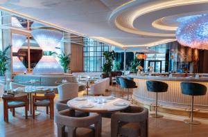 Istumisnurk majutusasutuses Waldorf Astoria Doha West Bay